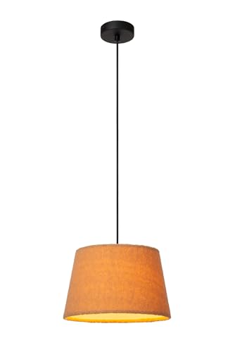 Lucide 10416/01/44 Apparecchiatura, Cotton, Ochre Yellow