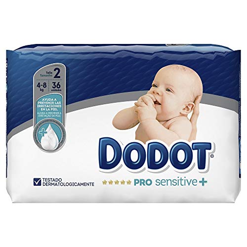 Pañal Dodot Pro Sensitive T2 4-8Kg 36U