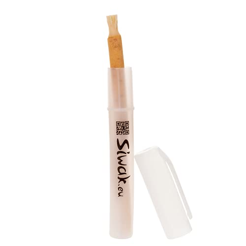 Miswak Spazzolino Da Denti Naturale Di Alta Qualità Con Custodia Da Viaggio. Siwak In Legno Per Pulire I Denti E Schiarire.