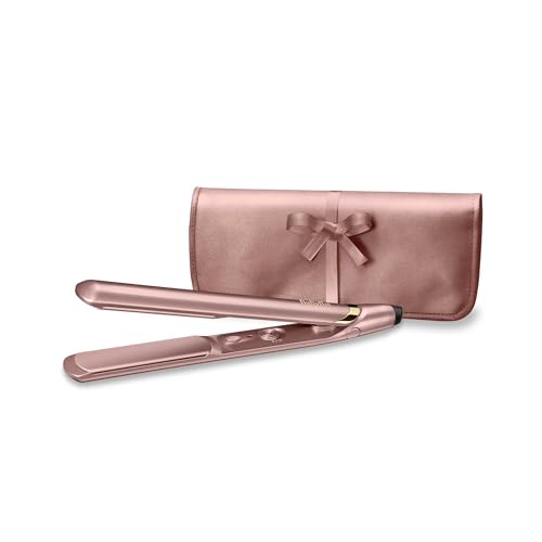 Babyliss 2598Pe Piastra Lisciante Rose Gold In Ceramica, Multi-Voltaggio, Riscaldamento Ultra-Rapido In 15 Secondi, 3 Impostazioni Di Temperatura Fino