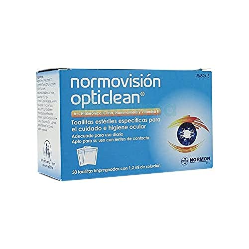 Normovision Opticlean 30 Toallitas