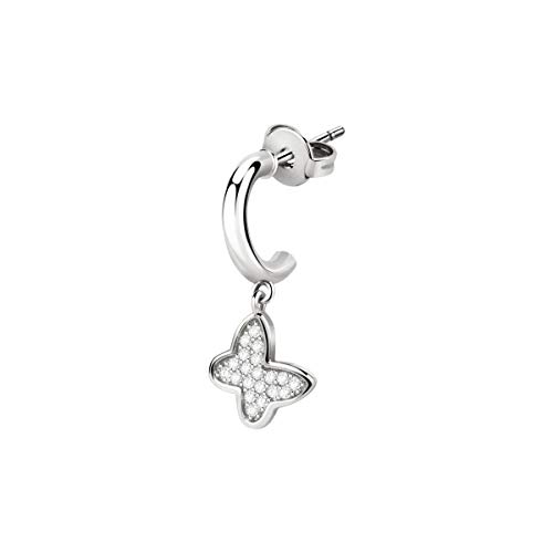 La Petite Story Mono Orecchino Da Donna, Collezione Exigo, In Ottone, Zirconi - Lps02Arq109