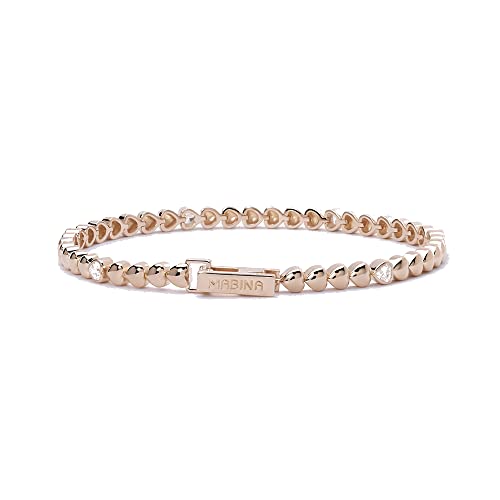 Mabina - Bracciale In Argento 925/°°° Rosato | Pensiero Stupendo