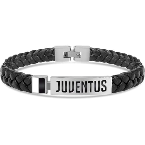Lowell Bracciale In Acciaio Con Piastrina Juventus Fc B-Jb017Uln