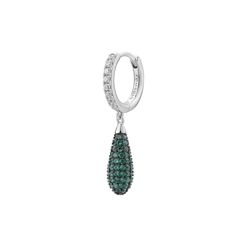 Brosway Orecchino Singolo A Cerchio Donna In Argento, Orecchino Singolo Donna Collezione Fancy - Flg119