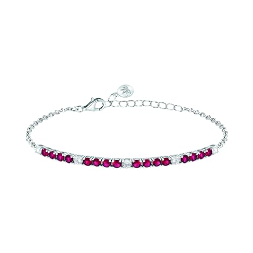 Morellato Bracciale Donna In Argento 925, Zirconi, Collezione Tesori, Tennis - Saiw143