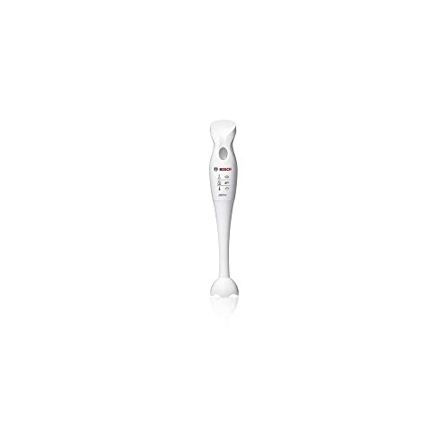 Bosch Msm6B150 Frullatore A Immersione, 300W, Impugnatura Ergonomica, Facile Da Usare E Pulire, Lama Acciaio Inox, Piede Frullatore Anti Schizzo, Bicc
