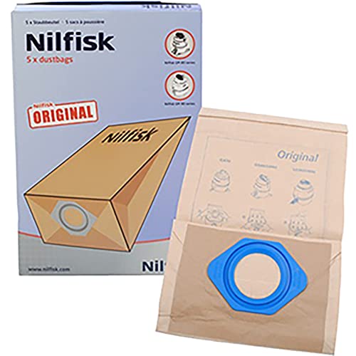 Nilfisk 107418500 Sacchetti Per Aspirapolvere, In Pile