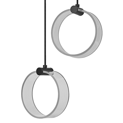 Ledvance Decor Circle 2Xpendant Pl 14W Click Cct Black