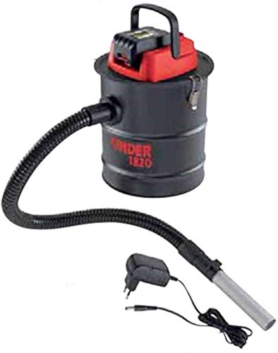 Bidone Aspira Cenere Polvere Batteria Al Litio 2Ah Valex Cinder 1820 10 Lt