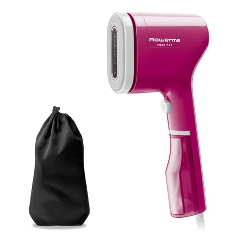Rowenta Pure Pop, Ferro Da Stiro Verticale Portatile A Vapore, Utile Per Stirare E Igienizzare I Tuoi Capi, Con Sistema Reversibile Levapelucchi, Risc