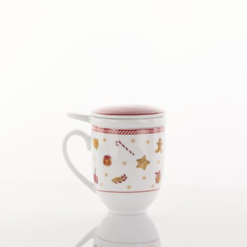 Weissestal Tisaniera Con Filtro E Coperchio Sweet Natale