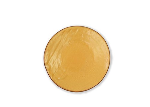 Novità Home Mediterraneo 4 Piatti Dessert Gres Giallo