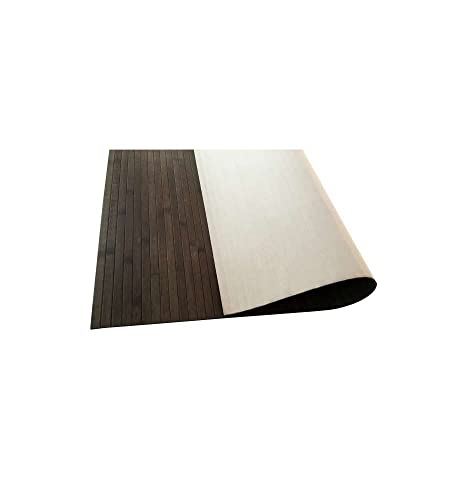 Bamboo Cool - Tappeto In Bambù Wengé 50 X 140 Cm