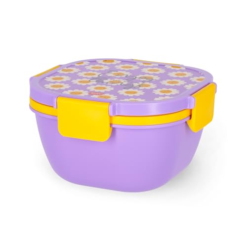 Legami - Contenitore Porta Pranzo, Lunch Box, 1 Forchetta E 1 Porta Condimenti Inclusi, Porta Pranzo Ermetico, A Prova Di Perdite, Capacità 1700 Ml, T