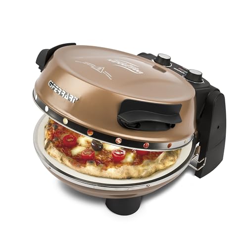 G3Ferrari - Forno Elettrico Per Pizza Napoletana, Edizione Limitata, G1003208, Fino A 400 Gradi, Con Pietra Per Pizza, Con 2 ° Pietra/Pizza E Pita E M