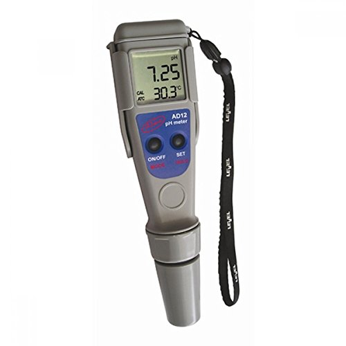 Adwa Ad12 Misuratore Impermeabile Ph E Tester Alta Precisione Della Temperatura | Misuratore Professionale | Bevande | Acqua Potabile | Piscina | Spa 