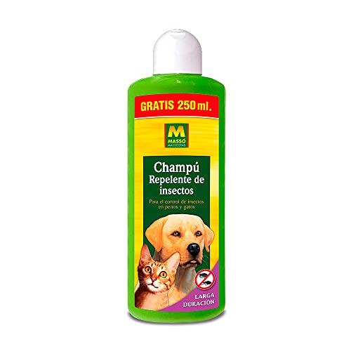 Masso 231038 N – Shampoo Repellente Per Insetti 1000 Ml. Gamma Masscotas