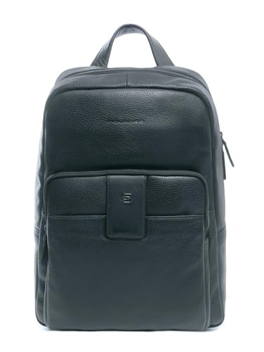Piquadro Ili Zaino In Pelle Porta Pc 15" A Tre Scomparti