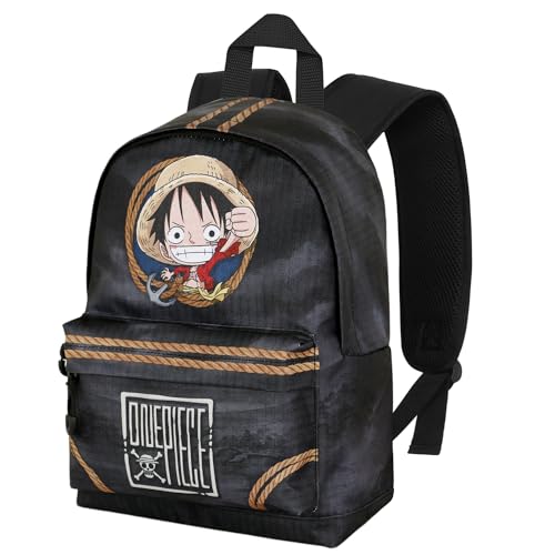 One Piece Ropes-Zaino Hs Fan Piccolo, Nero, 25 X 35 Cm, Capacità 12 L