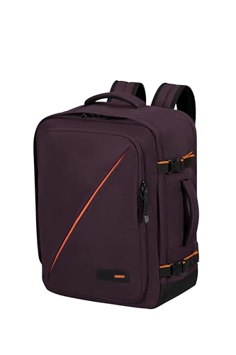 American Tourister Hello Cabin - Spinner, Viola (Dark Plum), Rucksack M 45 Cm, Bagaglio A Mano