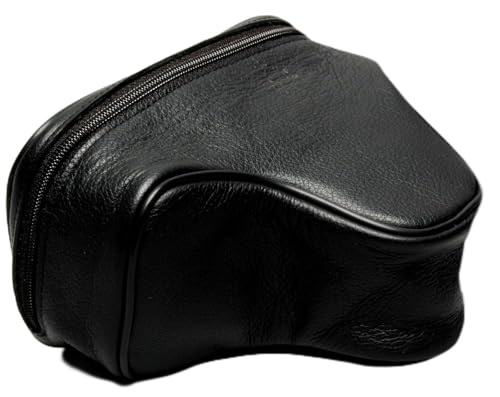 Digietui Borsa Per Preparazione Leica I, Ii, Iii Filettatura M39, Nero, Pelle, Nero, Pelle