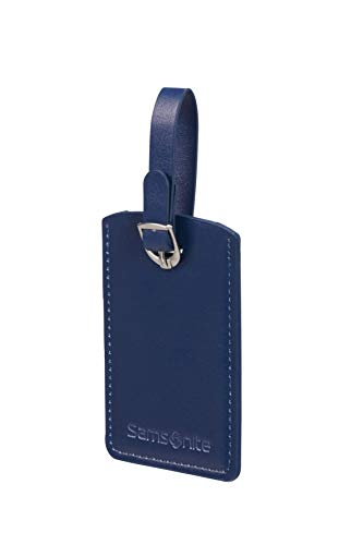 Samsonite Global Travel Accessories Rectangle Etichetta Per Valigie 10 Cm, Blu (Midnight Blue)