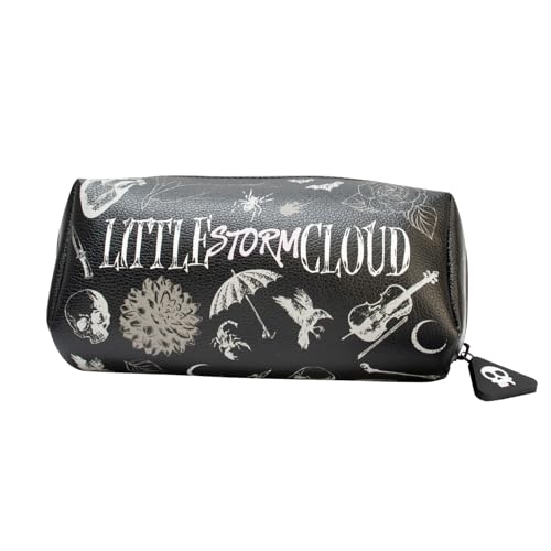 Wednesday - Astuccio Per Matite, Piccola Borsa Da Viaggio Per Il Trasporto Di Cancelleria, Penne, Materiale Scolastico E Trucco, Motivo: Nuvola Tempes