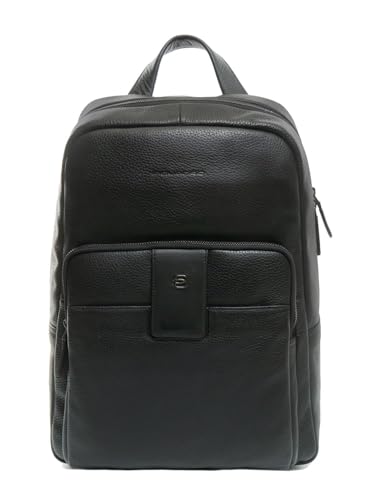 Piquadro Ili Zaino In Pelle Porta Pc 15" A Tre Scomparti