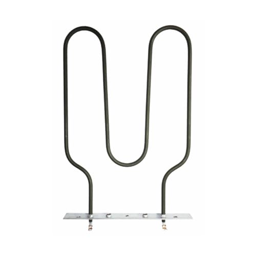 Jcspares® - Resistenza Base Inferiore 1200 Watt 220 Volt Altezza Utile 338 Mm - Lunghezza 194 Mm Per Forno Fornetto Cucina Compatibile Con Bompani