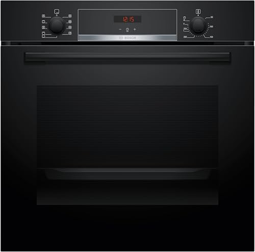 Bosch Hba534Bb3, Forno Da Incasso, Ecoclean: Pulizia Della Parete Posteriore Senza Alcun Detergente, Display Led Rosso,Nero, 60 X 60 Cm
