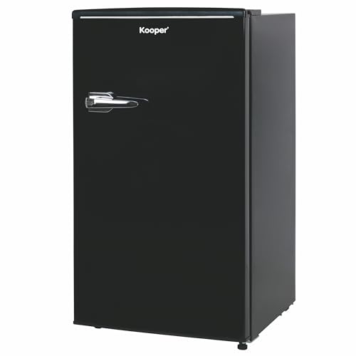Kooper Frigorifero Vintage Monoporta Nero 100 L