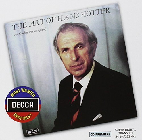 Most Wanted Recitals: The Art Of Hans Hotter