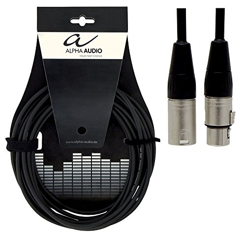 Gewa Cavo Microfonico Pro Line 6M, Nero, Xlr (F) - Xlr(M), 190550