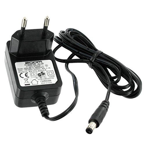 Zoom - Ad-16 - Alimentatore Ad-16-9V / 500Ma (Polo Negativo Al Centro)