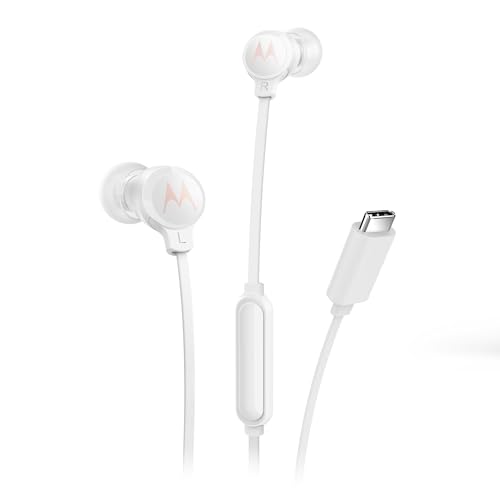 Motorola Cuffie 3C-S Bianco Usb-C
