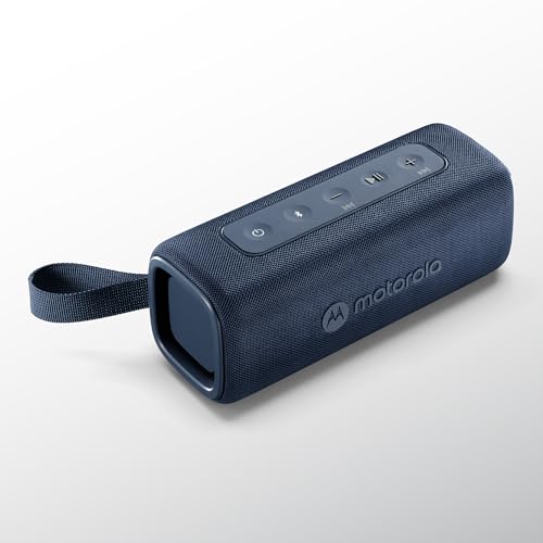 Altoparlante Wireless Bluetooth Motorola Rokr 600 - Potente Suono Da 30 W, Resistente All'Acqua E Alla Polvere, Funzione Di Trasmissione Per Collegare