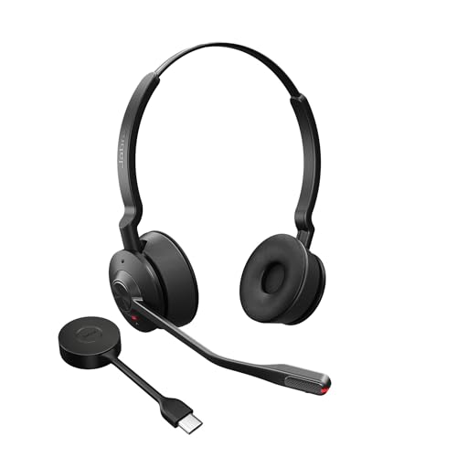 Engage 55 Se - Cuffie Convertibili Uc Con Gancio Per L'Orecchio, Adattatore Dect Link 400C Usb-C, Supporto Da Scrivania Engage 55, Cavo Usb-C A Usb-C