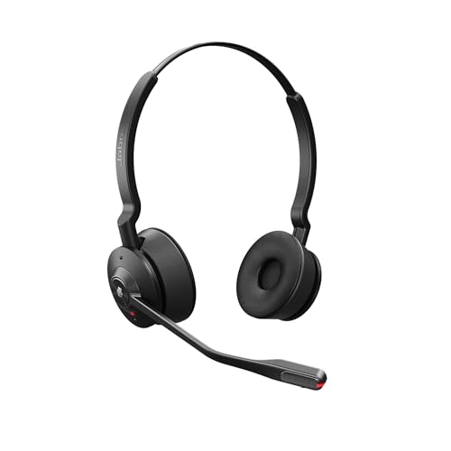 Jabra Engage 55 Se Cuffie Stereo Ms, Adattatore Dect Link 400A Usb-A, Cavo Usb-C A Usb-A Da 1,2 M, Custodia Per Il Trasporto, Garanzia E Avviso (Opusc