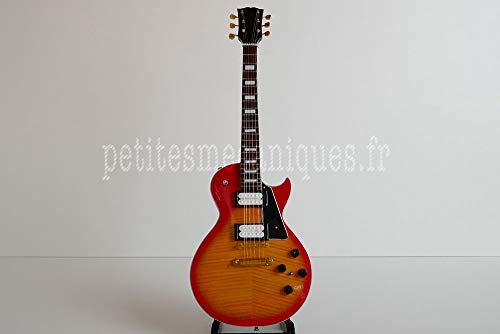 Eurasia1 Frank Zappa - Replica Gibson Lp Cherry - Chitarra In Miniatura Exclusive