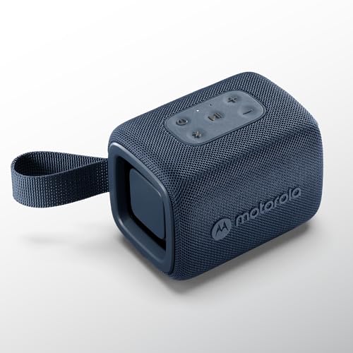 Motorola Rokr 300 Altoparlante Bluetooth 5.3 – Altoparlante Wireless Portatile 7W – Altoparlante Compatto Ip67 Resistente All'Acqua E Alla Polvere – 1