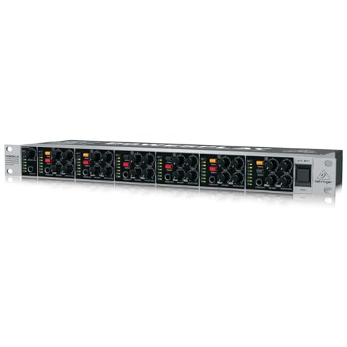 Behringer Powerplay Ha6000 Amplificatore Di Missaggio E Distribuzione Per Cuffie Ad Alta Potenza A 6 Canali