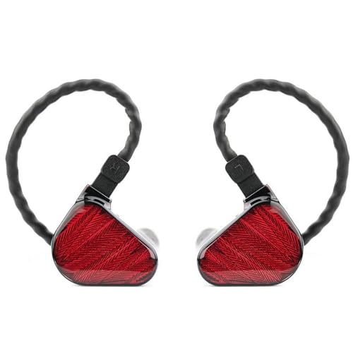 Truthear X Crinacle Zero: Cuffie In-Ear Con Doppio Driver Dinamico Rosso