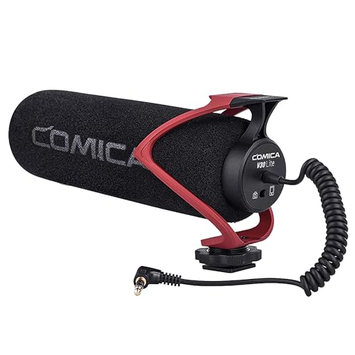 Comica Cvm-V30 Lite Microfono Video Supercardioide Condensatore Microfono Videocamera Microfono Per Canon Nikon Sony Panasonic Camera/Dslr/Smartphone 