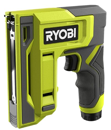 Ryobi Tacker Usb Litio A Batteria Rst4-0 Da 4 V, Per Lavori Di Bricolage E Decorazione, Senza Batteria E Caricatore