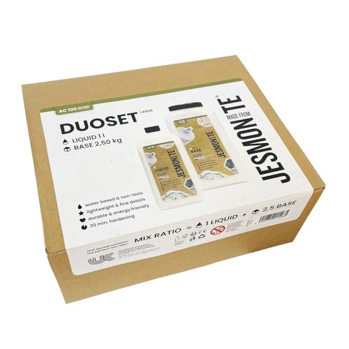 Jesmonite Jesmonite Ac100 Box Duoset 1L Liquid & 2,5Kg Base