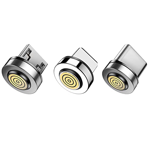 Eba Cavo Dati Magnetico Cavo Di Ricarica Rapida 540° 3A - Cavo Adattatore Per Caricabatterie Rapido Di Trasferimento - Cavo Usb Intrecciato (Ricarica