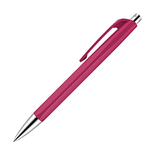 Caran D'Ache Infinite 888.280 - Penna A Sfera, 12,5 Cm, Colore: Rosa Rubino