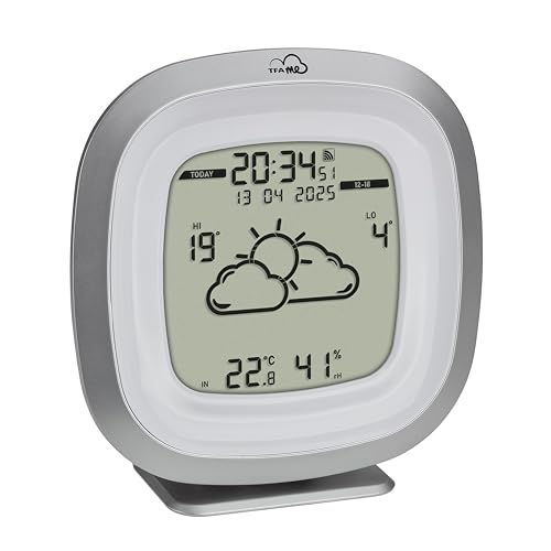 Tfa Dostmann Stazione Meteo Wifi Tfa.Me Id-03, 35.8101, Previsioni Meteo Professionali Di Wetter.Com 4 Giorni, Temperatura E Umidità Interna, Portale