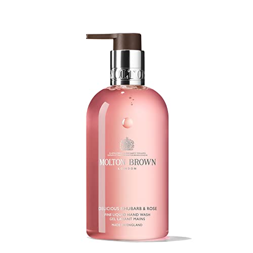 Molton Brown Delicious Rhubarb Und Rose - Sapone Per Lavaggio A Mano, 300 Ml